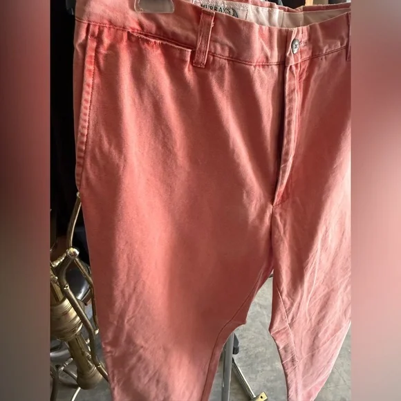 Murray’s Toggery Shop Nantucket size 35x 32 men’s Red Cotton Chino Pants Faded - Picture 4 of 16